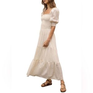Moon River Tiered Maxi Dress